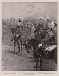 The First Review of the London Garrison by the New Commander-in-Chief